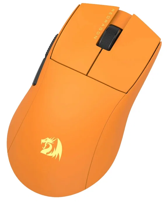 Redragon King Ultra M916OB-ULT Ratón Gaming Láser Inalámbrico USB-C, Naranja Redragon King Ultra M916OB-ULT Ratón Gaming Láser Inalámbrico USB-C, Naranja