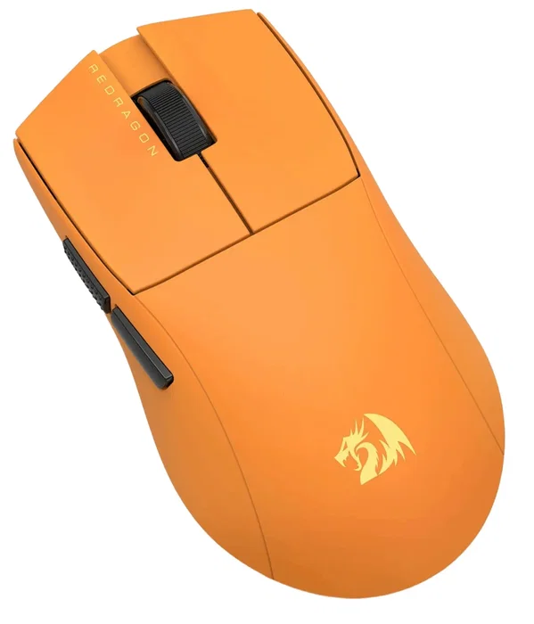 Redragon King Ultra M916OB-ULT Ratón Gaming Láser Inalámbrico USB-C, Naranja Redragon King Ultra M916OB-ULT Ratón Gaming Láser Inalámbrico USB-C, Naranja