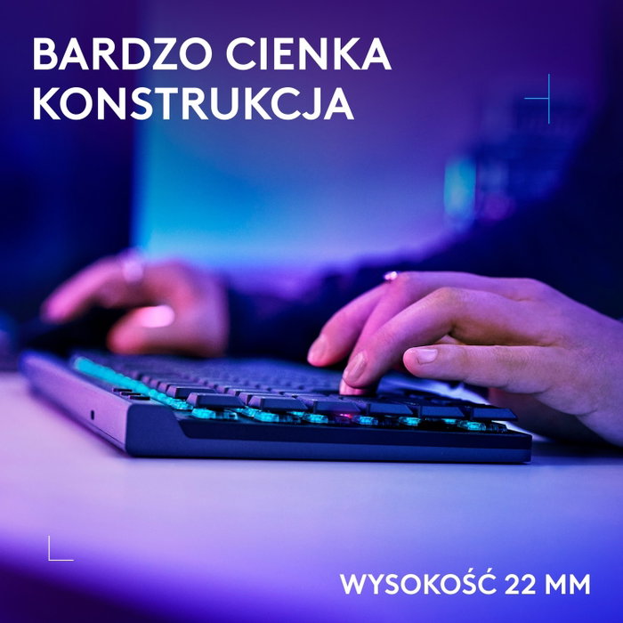 Logitech G515 Lightspeed TKL GL Tactile Negro