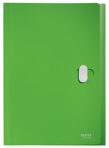 Leitz Carpeta Clasificadora Fuelle Recycle Verde A4 Leitz Carpeta Clasificadora Fuelle Recycle Verde A4