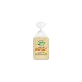 BIOCOP Pan de molde de trigo integral sin corteza 300g