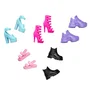 Barbie Zapatos de Barbie - 5 Pares - HWV71
