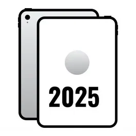 Apple iPad 2025 (11ª generación) 11 Pulgadas Wi-Fi + Cellular 5G Chip A16 Bionic 256 GB Plata - MD7K4TY/A