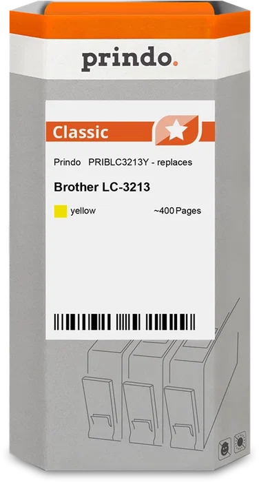 Prindo Cartucho de tinta amarillo PRIBLC3213Y Classic XL Prindo Cartucho de tinta amarillo PRIBLC3213Y Classic XL