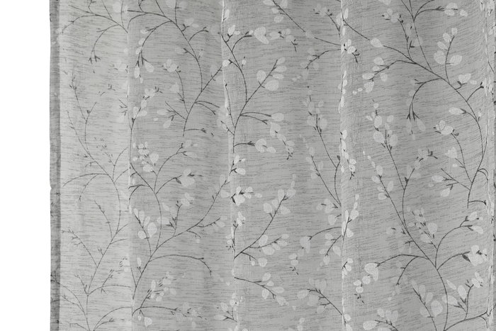 DKD Home Decor Cortina Romantico Gris Claro 260 x 140 cm (2 Unidades) DKD Home Decor Cortina Romantico Gris Claro 260 x 140 cm (2 Unidades)