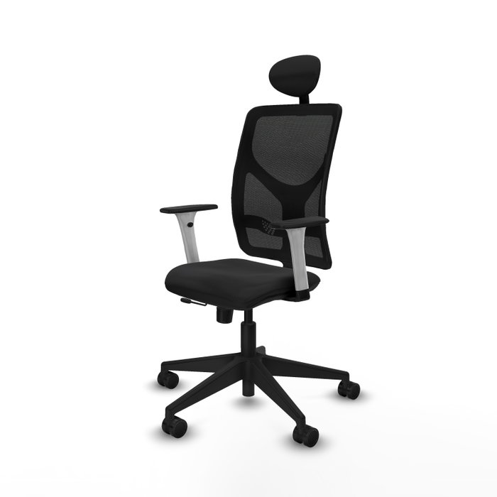 PIQUERAS Y CRESPO Silla de oficina Motilla con mecanismo Sincro/Traslack en Negro PIQUERAS Y CRESPO Silla de oficina Motilla con mecanismo Sincro/Traslack en Negro