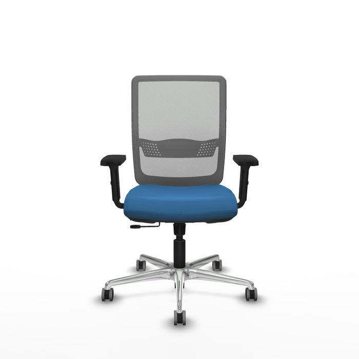 PIQUERAS Y CRESPO Silla de oficina Haches Azul claro y Gris PIQUERAS Y CRESPO Silla de oficina Haches Azul claro y Gris