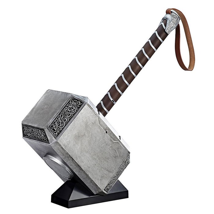 Hasbro Marvel Legends Replica Martillo Thor Mjolnir Martillo 50 cm con Luz y Sonido