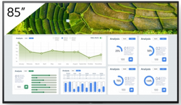 Sony FW-85BZ30L Pantalla de Señalización Digital 2.16 m (85") LCD 4K UHD HDR Android WiFi, 440 cd/m², 24/7, Negro