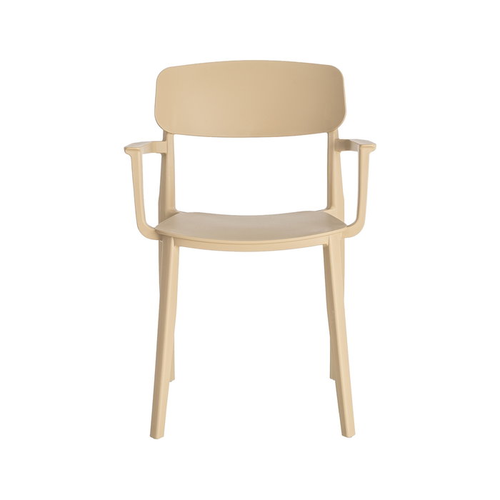 Silla Apilable Caqui Pp Contract 51,50 X 51 X 80 cm (Set de 2)