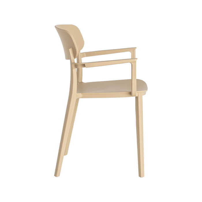 Silla Apilable Caqui Pp Contract 51,50 X 51 X 80 cm (Set de 2)