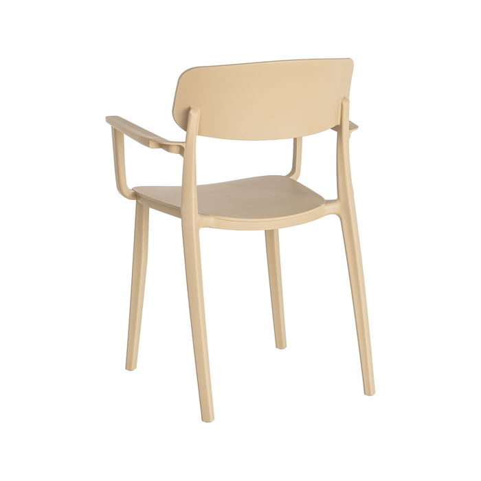Silla Apilable Caqui Pp Contract 51,50 X 51 X 80 cm (Set de 2)