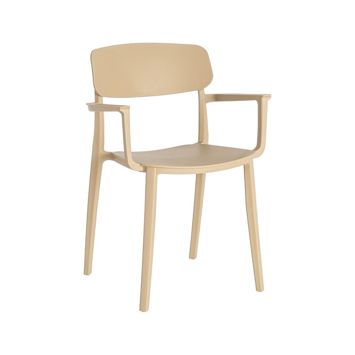 Silla Apilable Caqui Pp Contract 51,50 X 51 X 80 cm (Set de 2)