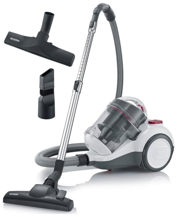 Severin CY7088 Aspiradora ciclónica sin bolsa 750 W Blanco/Rojo Severin CY7088 Aspiradora ciclónica sin bolsa 750 W Blanco/Rojo