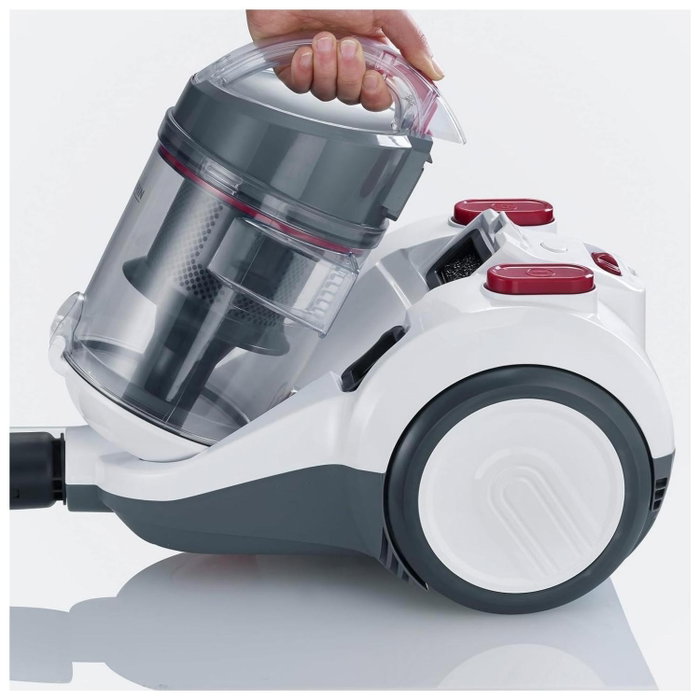 Severin CY7088 Aspiradora ciclónica sin bolsa 750 W Blanco/Rojo Severin CY7088 Aspiradora ciclónica sin bolsa 750 W Blanco/Rojo