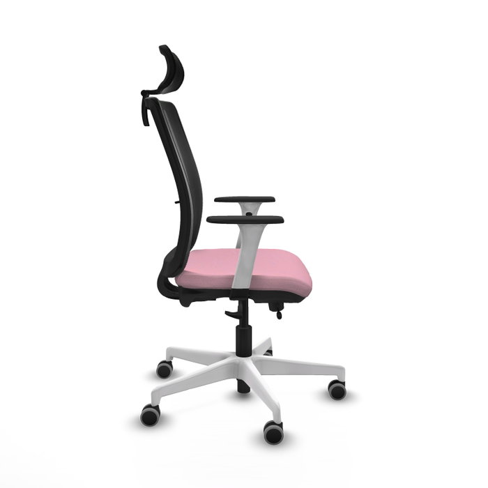 PIQUERAS Y CRESPO Silla de oficina Haches Rosa y Negro PIQUERAS Y CRESPO Silla de oficina Haches Rosa y Negro