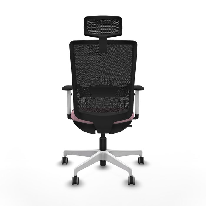 PIQUERAS Y CRESPO Silla de oficina Haches Rosa y Negro PIQUERAS Y CRESPO Silla de oficina Haches Rosa y Negro