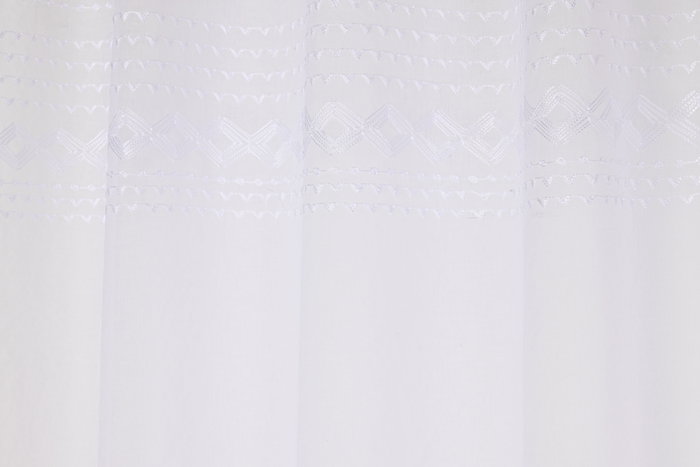 DKD Home Decor Cortina Boho Blanco 260 x 140 cm (2 Unidades) Poliester con 8 Anillas DKD Home Decor Cortina Boho Blanco 260 x 140 cm (2 Unidades) Poliester con 8 Anillas