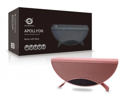 Conceptronic APOLLYON01R Altavoz Bluetooth 10W Rojo