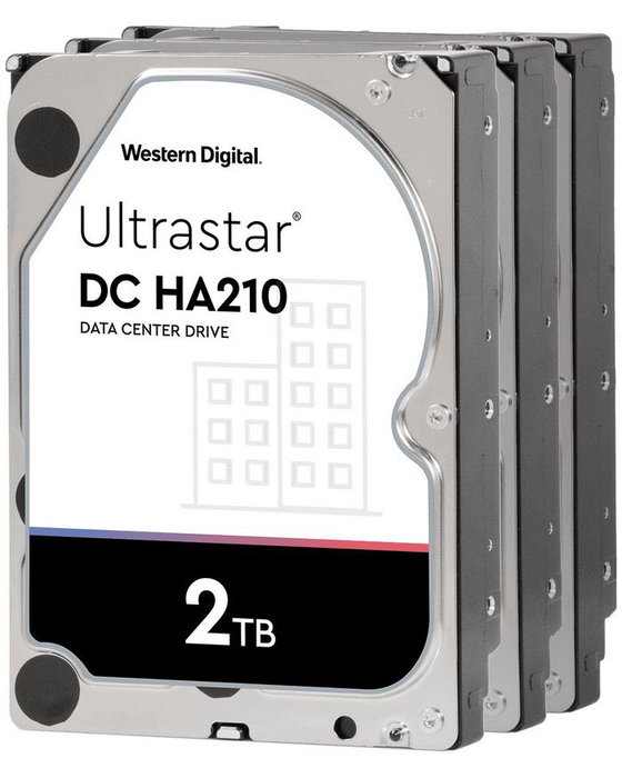 HGST Disco Duro Interno Ultrastar DC HA200 2 TB SATA 6 Gb/s 512n 128 MB 7200 RPM Enterprise para Servidor