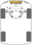 Powerflex Silentblock del brazo delantero Black Series PFF40-401BLK