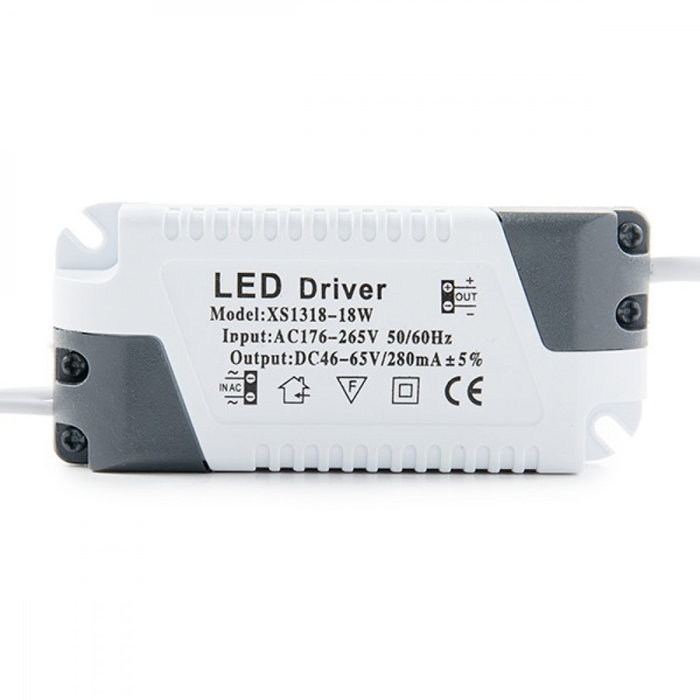 Placa LED Cuadrada 18W 1800Lm 6000K Blanco Frío