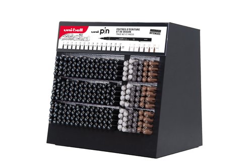 Uniball PIN Rotulador Calibrado Micrométricamente Negro Expositor de 240 Unidades Uniball PIN Rotulador Calibrado Micrométricamente Negro Expositor de 240 Unidades