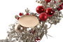 DKD Home Decor Centro de Mesa PP Metal Rojo 70x30x20