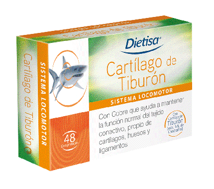 DIETISA Cartílago de Tiburón Ideceron 48 comprimidos