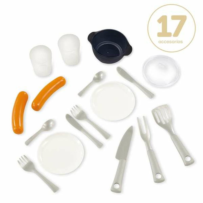 Smoby Cocina de Juguete con 17 Accesorios Smoby Cocina de Juguete con 17 Accesorios