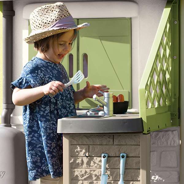 Smoby Cocina de Juguete con 17 Accesorios, Accesorio para Cocina Infantil