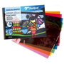 Sadipal Bloc de Manualidades de Papel Celofán, 10 Hojas, Colores Surtidos