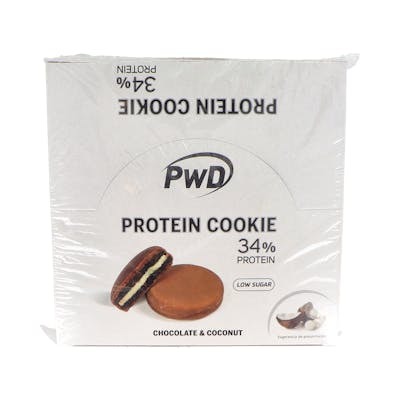 PWD NUTRITION Protein Cookie 34% Choco-Coconut 18Uds. PWD NUTRITION Protein Cookie 34% Choco-Coconut 18Uds.