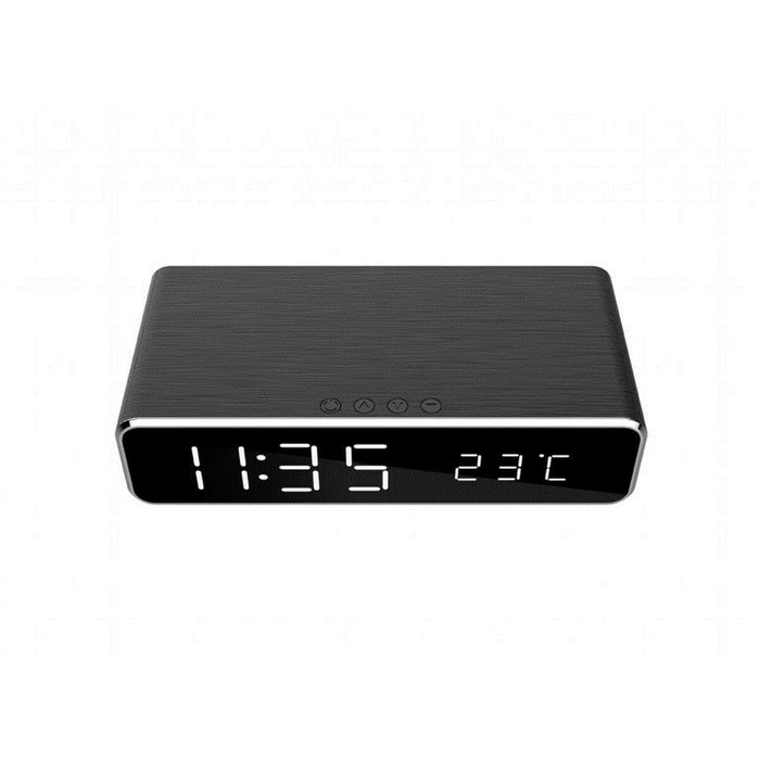 Gembird DAC-WPC-01 Reloj Despertador Digital Negro Gembird DAC-WPC-01 Reloj Despertador Digital Negro