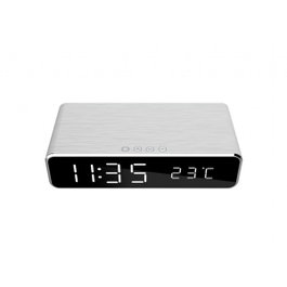 Gembird DAC-WPC-01 Reloj Despertador Digital Negro