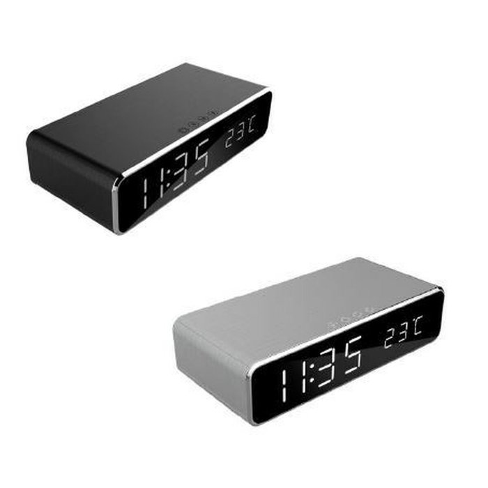Gembird DAC-WPC-01 Reloj Despertador Digital Negro Gembird DAC-WPC-01 Reloj Despertador Digital Negro