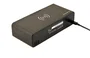 Gembird DAC-WPC-01 Despertador Digital Reloj con Carga Inalámbrica para iPhone y Galaxy, Pantalla LCD, Alarma Dual, Temperatura, Negro