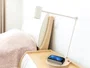 Gembird DAC-WPC-01 Despertador Digital Reloj con Carga Inalámbrica para iPhone y Galaxy, Pantalla LCD, Alarma Dual, Temperatura, Negro