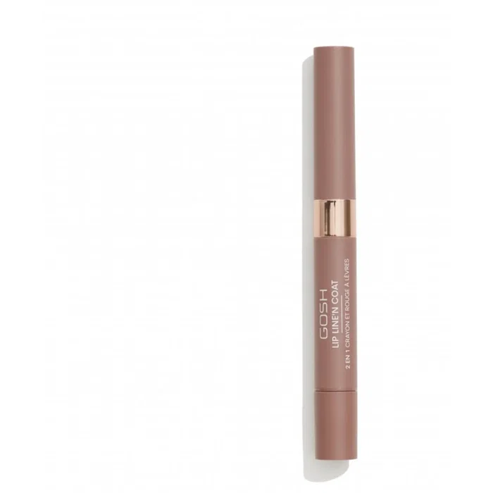 Gosh LIP LINE'N COAT Labial 2 en 1 002-Burnt Cinnamon