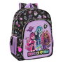 Mochila Escolar Monster High Creep Negro 32 x 38 x 12 cm