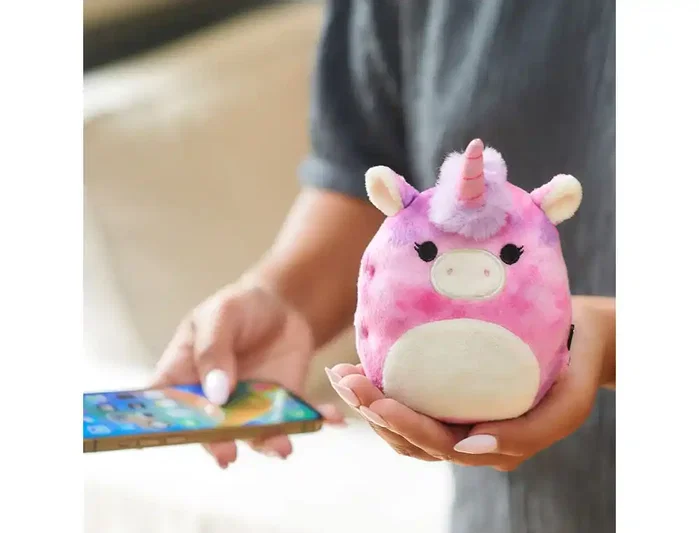 Wondee Altavoz Squishmallow de Peluche Lola el Unicornio Wondee Altavoz Squishmallow de Peluche Lola el Unicornio