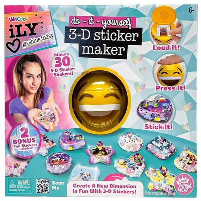 BIZAK Crea Tus Pegatinas 3D