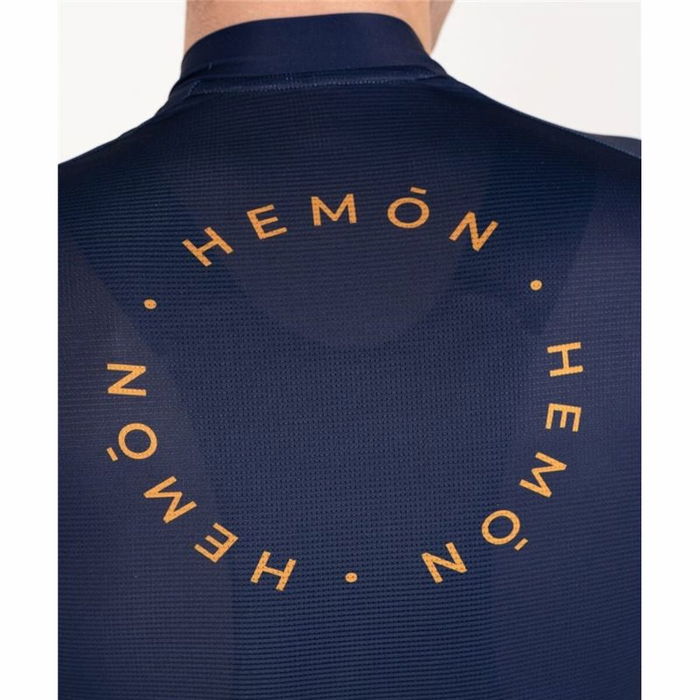 Maillot de ciclismo Hemon Pro Gaia Azul 12