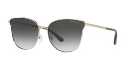 Michael Kors MK1120-10148G Gafas de sol Doradas con Cristal Gris