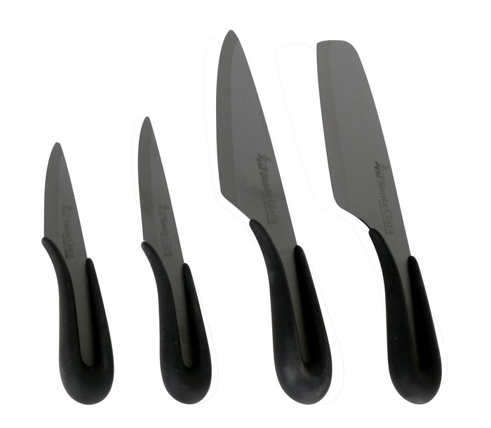 Santa Clara Set 4 Cuchillos Cerámicos 8.5 cm, 10 cm, 17 cm (2 Cajas)