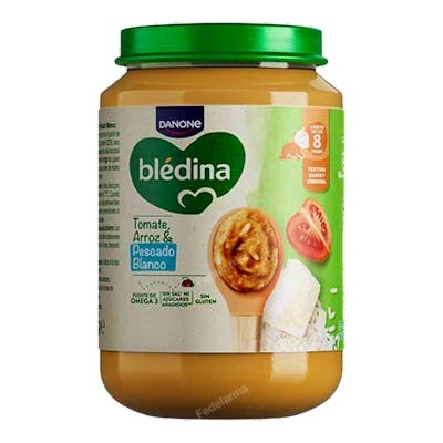 Bledina Arroz Pescado Tomate Tarrina 200G Bledina Arroz Pescado Tomate Tarrina 200G