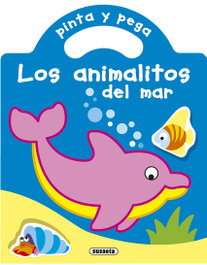 SUSAETA EDICIONES, Pinta y pega los animalitos del mar