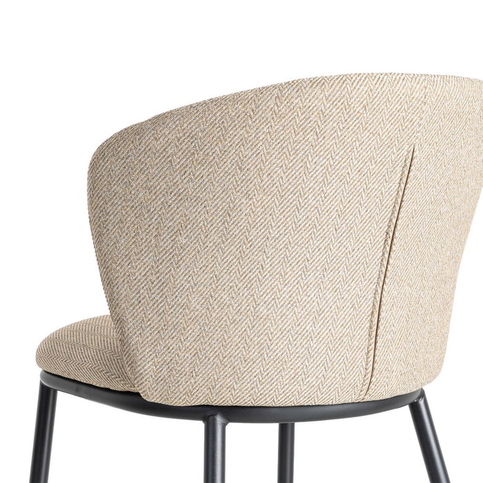 Ixia Silla Espiga Beige Tejido-Metal Contract Ixia Silla Espiga Beige Tejido-Metal Contract