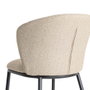 Ixia Silla Espiga Beige Tejido-Metal Contract