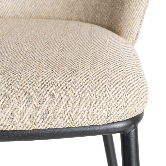 Ixia Silla Espiga Beige Tejido-Metal Contract Ixia Silla Espiga Beige Tejido-Metal Contract